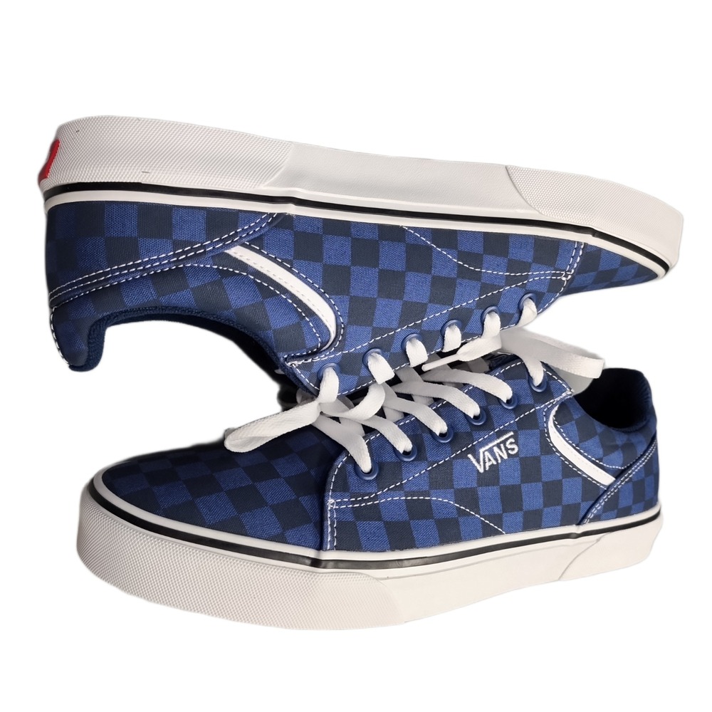 Vans Seldan Casual Sneakers Mens US 11 Multi Checkered Round Toe Low Top Lace Up